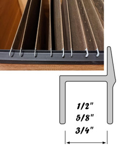 Hanging File Rail, plastic, White Black, Choose size and Color Hanging File Rail, plastic, White Black, Choose size and Color