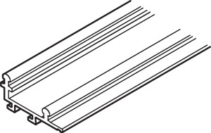 Hawa Antea Vorfront Track, Channel and Profile set, aluminum, anodized, 1.8 meters Hawa Antea Vorfront Track, Channel and Profile set, aluminum, anodized, 1.8 meters