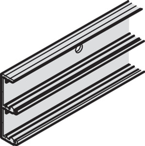 Double Bottom Running Track for EKU Combino L 40, aluminum, silver anodized, 3.5 meters Double Bottom Running Track for EKU Combino L 40, aluminum, silver anodized, 3.5 meters