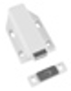 Magnetic Push/Touch Latches, White Magnetic Push/Touch Latches, White