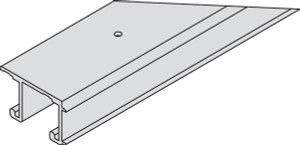 EKU Combino 20/35 Double Running Track, aluminum, 2.5 meters EKU Combino 20/35 Double Running Track, aluminum, 2.5 meters