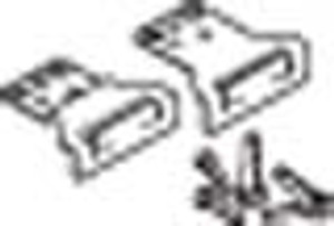 Adapter Set for EKU Combino L 40 Soft Closing Mechanism, steel, galvanized Adapter Set for EKU Combino L 40 Soft Closing Mechanism, steel, galvanized