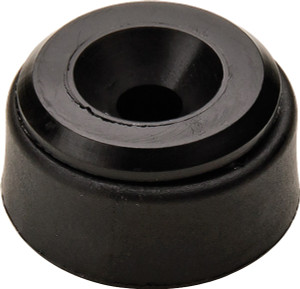 Pivot Roller, plastic, black,.20 X 12mm