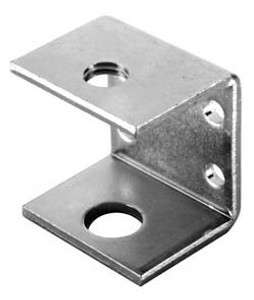 Bracket, steel, zinc-plated, M10, 40mm x 30mm x 45mm