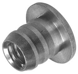 Sleeve Nut, brass, 1/4-20, 11mm length