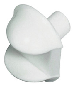 Glass Shelf Support, plastic, clear, 5mm /5mm 50pcs