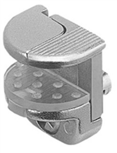 Glass Shelf Support , 8-12mm with Pin 5mm , zinc, nickel-plated Glass Shelf Support , 8-12mm with Pin 5mm , zinc, nickel-plated