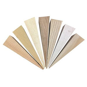 2pcs Natural Solid Wood Door Stop Real Solid Wood Choose your material and Options, Handyct