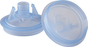 3M Accuspray Mini Lids with Filters, Blue Mini