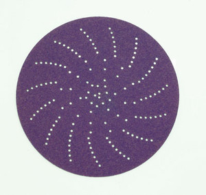 3M 5" Hookit Clean Sanding Discs, Purple 220 5"