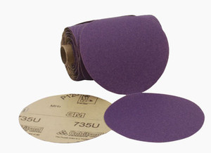 735U Stikit Discs, Replaces # 3M5Xnh 734U P120 Purple 120 5"