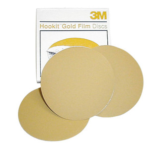 Pro-Pack 10pcs, 255L Hookit Gold Film, Gold 100 5"