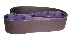 Three-M-ite Abrasive Belt, 100 6" X 80"