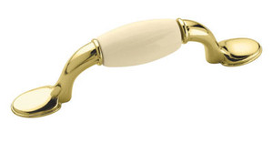 Royal Family, Almond Polished Brass 3"