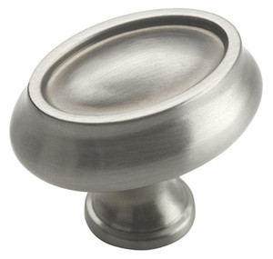 Manor Collection, Satin Nickel 1-1/2" L