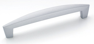 Creased Bow Collection, Anodized Aluminum 128Mm