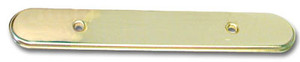 Royal Family, Polished Brass Backplate 3" C To C