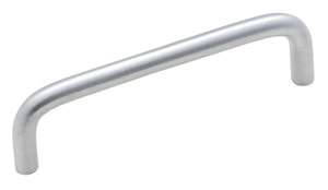 Basic Metals Solid Brass Wire Pulls, Replaces # A01968 26D Brushed Chrome 4"