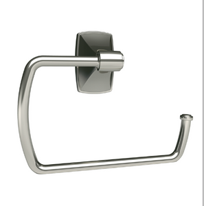 Clarendon Antique Silver, Towel Ring , Polished Nickel