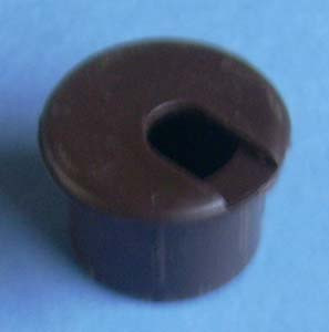 Round Wire Management Grommet Brown 1", Pkg of 25 Round Wire Management Grommet Brown 1", Pkg of 25