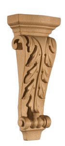 Art for Everyday Corbels, Maple 4-1/2" W X 1-7/8" D X 10" H