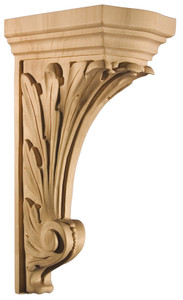Art for Everyday Corbels, Maple 4-3/4" W 7-7/8" D X 13-3/4" H