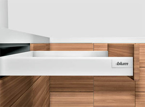 Standard Drawer N-Height, Silk White 18"