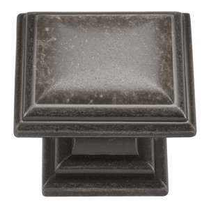 Black Nickel Vibed, Black Nickel Vibed 1-5/16" Sq