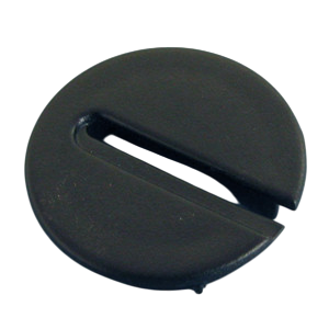 Plastic Cord Grommet Black, fits in 1-1/8″ diameter hole, rim is 1/4″ deep.Wire Gripper Grommet Black 1-1/8", Bag of 1. Plastic Cord Grommet Black, fits in 1-1/8″ diameter hole, rim is 1/4″ deep.Wire Gripper Grommet Black 1-1/8", Bag of 1.