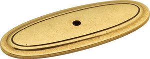Manor House, Lancaster Hand Polished Backplate 3" Manor House, Lancaster Hand Polished Backplate 3"