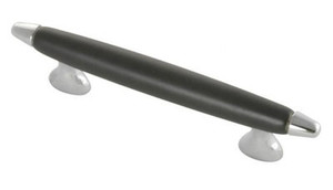 Aero Chrome with Black, Chrome W/Black 3"