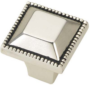 Belwith Spring 2011, Satin Antique Silver Sq 1In