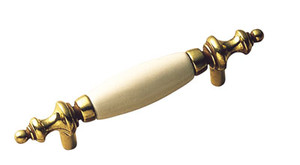 Hickory Hardware Santana, Light Almond/Lancaster 3"