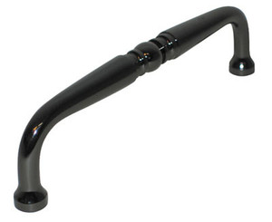 Power & Beauty, Black Nickel, Solid Brass/Black Nickel 3-1/2"