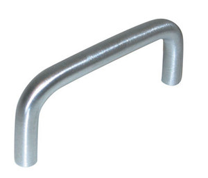 Wire Pulls, 4" Solid Brass, Satin Chrome 4" Wire Pulls, 4" Solid Brass, Satin Chrome 4"