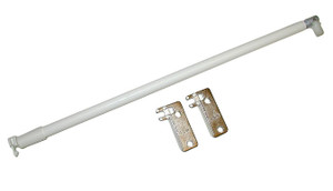 Gallery Rod Sets, White 22"