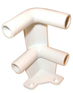 Gallery Corner Posts, 2 Tier White