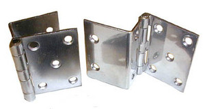 Inset Door Hinges,Dull Chrome