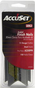 Accuset 15 Gauge Finish Nails, 2" Box Of 700