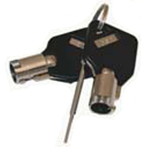 FJM Security Products Dual Access Keys for Combination Door Lock, Keys 7/8"