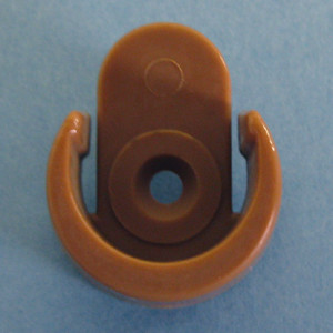 Secured Pole Socket Tan 17mm, Bag of 2