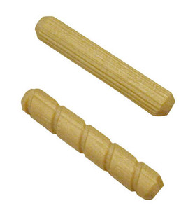 Multi-Groove and Spiral Dowel Pins, Multi-Groove 1/4" X 1-1/2"