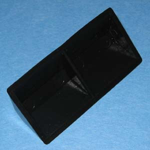 Heavy Duty Corner Brace Black 2" X 3/4" X 3/4", Pkg of 100