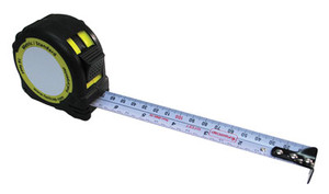 Tape measure, standard/metric, 1" Wide,16 Ft
