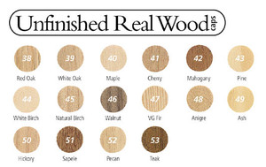 Adhesive Cap Wood, Mahogany 9/16" (14Mm)