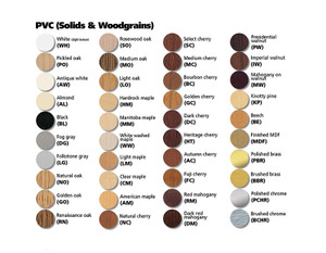 Adhesive Cap PVC Wood, Knotty Pine 9/16" (14Mm)