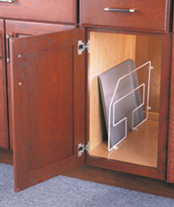 KV Tray Divider, White 18-1/4" H X 7/8" W X 19-3/4" D