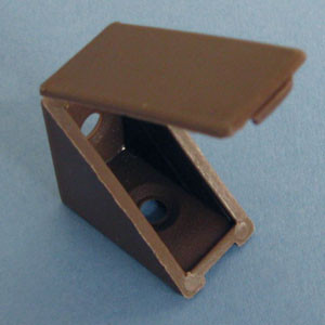 Corner Brace California Closets Tan 1-3/4" X 1-1/4" X 1-1/4", Pkg of 100 Corner Brace California Closets Tan 1-3/4" X 1-1/4" X 1-1/4", Pkg of 100