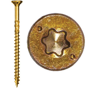 GRK R4 Star Drive Flat Head Screws, #8 X 2"-100pcs GRK R4 Star Drive Flat Head Screws, #8 X 2"-100pcs