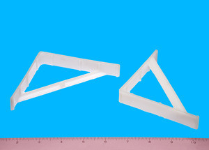 Corner Brace Natural 4" X 4", Pkg of 100